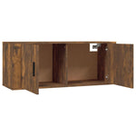 Wall-mounted TV Cabinets 2 pcs Smoked Oak 100x34.5x40 cm 3188371