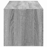 TV Wall Cabinet Grey Sonoma 98 x 31 x 29.5 cm Engineered Wood 892241