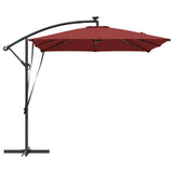 Umbrella Terracotta 249 x 249 x 250 cm Polyester and Aluminium 42003406