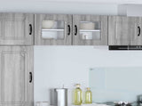Dishwasher Panel Kalmar 2 pcs Grey Sonoma 40 x 31 x 40 cm 884487