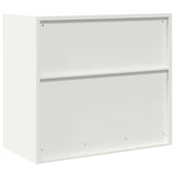 Storage Cabinet White 80 x 40 x 70 cm Steel 891681