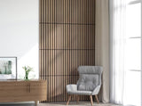 Wall Panels 8 pcs Brown 60.5 x 60 cm 42046453