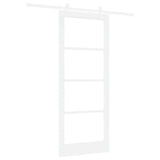 Sliding Door Manual White 86 x 211 cm Wood and metal 3332230
