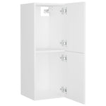 ZNTS Bathroom Furniture Set White Engineered Wood 3071180