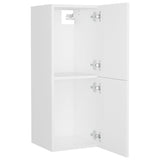 ZNTS Bathroom Furniture Set White Engineered Wood 3071180