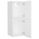 Bathroom Furniture Set White Engineered Wood 3071090