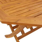 5 Piece Folding Garden Dining Set Solid Wood Acacia 3295249