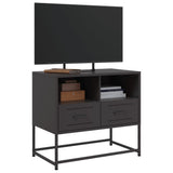 TV Cabinet Black 68x39x60.5 cm Steel 846548