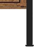Bathroom Sink Cabinet Old Wood 60x30x60 cm Engineered Wood 862232