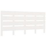 Bed Frame without Mattress White 135x190 cm Double Solid Wood Pine 3120163