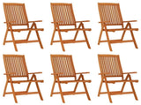 Garden Dining Set Reddish-brown Solid eucalyptus wood Medium 3087336