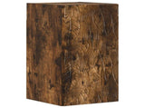 3 Piece Bathroom Cabinet Set DELFT Smoked Oak Engineered Wood 3417788