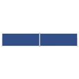 Retractable Side Awning Blue 220x1200 cm 318088