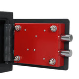 Safe Box with Lock Dark grey 23 x 17 x 17 cm Steel 42011313