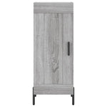Highboard Grey Sonoma 34.5x34x180 cm Engineered Wood 3199503