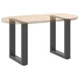 Coffee Table Legs U-Shaped 2 pcs Anthracite 28x cm Steel 4013150
