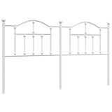 Metal Replace Headboard White 160 cm 353523