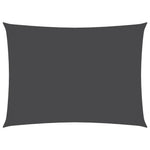 Sunshade Sail Oxford Fabric Rectangular 3x5 m Anthracite 135102