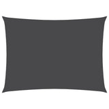 Sunshade Sail Oxford Fabric Rectangular 3x5 m Anthracite 135102