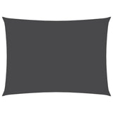Sunshade Sail Oxford Fabric Rectangular 3x5 m Anthracite 135102