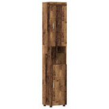 Bathroom Furniture Set TULUM 5 pcs Old Wood 60 x 34 x 63 cm 3398062