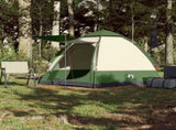 Camping Tent Cabin 4-Person Green Quick Release 4005335