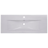 Built-in Basin 101x39.5x18.5 cm Ceramic White 145064