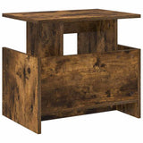 TV Stand Smoked Oak 50 x 35 x 45 cm Engineered Wood 891008