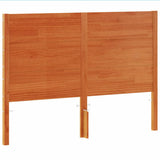 Headboard Wax Brown 150 cm Solid Wood Pine 844325