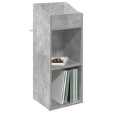 Record Cabinet Concrete Grey 36 x 36 x 95.5 cm Engineered Wood 8012829