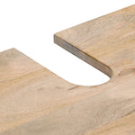 Bathroom Sink Cabinet 62x33x58 cm Solid Wood Mango 358267