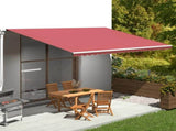 Awning Replacement Fabric Burgundy Red 5x3.5 m Polyester 311972