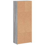 File Cabinet Grey Sonoma 60x32x153 cm Engineered Wood 3276649