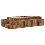 Storage Bed Frame Old wood 244 x 127 x 53.5 cm Engineered wood 3335563