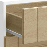 Kitchen Base Cabinet "Lucca" Sonoma Oak Engineered Wood 854272