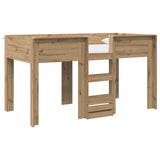 Bunk Bed for Kids Artisan Oak 100 x 200 cm Engineered wood 3410506