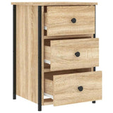 Bedside Cabinets 2 pcs Sonoma Oak 40x36x60 cm Engineered Wood 825996