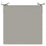 4-Piece Seat Cushions SOEST 4 pcs 100% Polyester Grey 944740