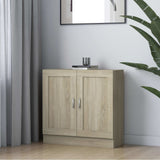 Book Cabinet Sonoma Oak 82.5x30.5x80 cm Engineered Wood 802708