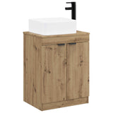 Bathroom Furniture Set Artisan Oak Engineered Wood 3404231