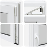 Basement Window Internal Colour White RISOR 100 x 55 cm 42047854