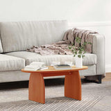 Coffee Table Wax Brown 80 x 40 x 35 cm Solid Pine Wood 873534
