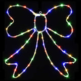 LED Rope Light Bow LOVIISA 70 LEDs Multicolour 50 x 51 cm 42053478