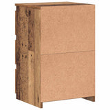 Bedside Cabinets 2 pcs Old Wood 40x35x62.5 cm Engineered Wood 856523
