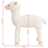 Standing Plush Toy Alpaca White XXL 91338