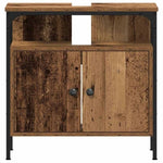 Bathroom Furniture Set with Storage 2 pcs Brown 60 x 30 x 60 cm 3332535