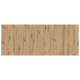 Headboard With Cabinet 3 pcs Artisan Oak Engineered Wood 3415841