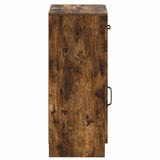 Bathroom Storage Cainet UTRECHT Smoked Oak 30 x 31 x 77 cm 897710