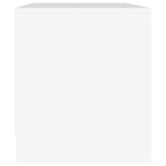 TV Cabinet White 90x35x40 cm Engineered Wood 809782