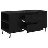 Coffee Table Black Oak 102 x 44.5 x 50 cm Engineered Wood 882689